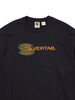 SILVERTAB™ リラックス クルーネックスウェットシャツ ブラック CAVIAR