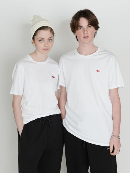 リーバイスロゴTシャツ COTTON + PATCH WHITE