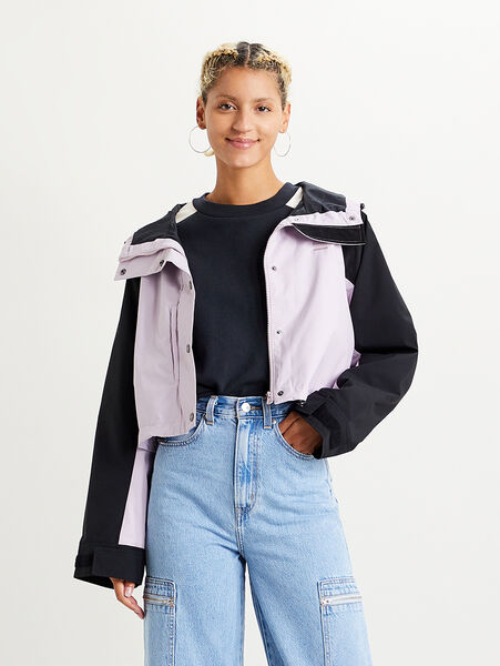 ELLIOT CROPPED SHELL LAVENDER FROST
