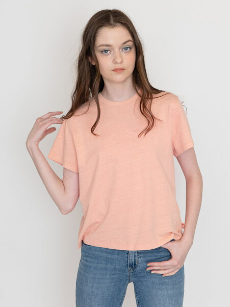 CLASSIC FIT Tシャツ NATURAL DYE FA166116 DESATURATED PINK