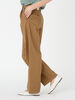 HR PLEATED BAGGY TROUSER ブラウン FOXTROT BROWN