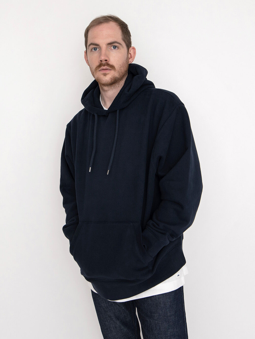 LEVI'S® MADE&CRAFTED®RELAXED HOODIE NAVY BLAZER｜リーバイス® 公式通販