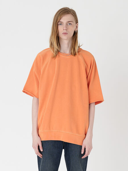 GOLD TAB™ カットオフ ラグラン Tシャツ オレンジ CORAL ROSE