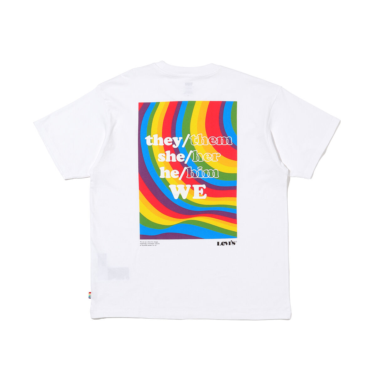 PRIDECOLLECTION VINTAGE FIT GRAPHIC Tシャツ PRIDE TEE WHITE+