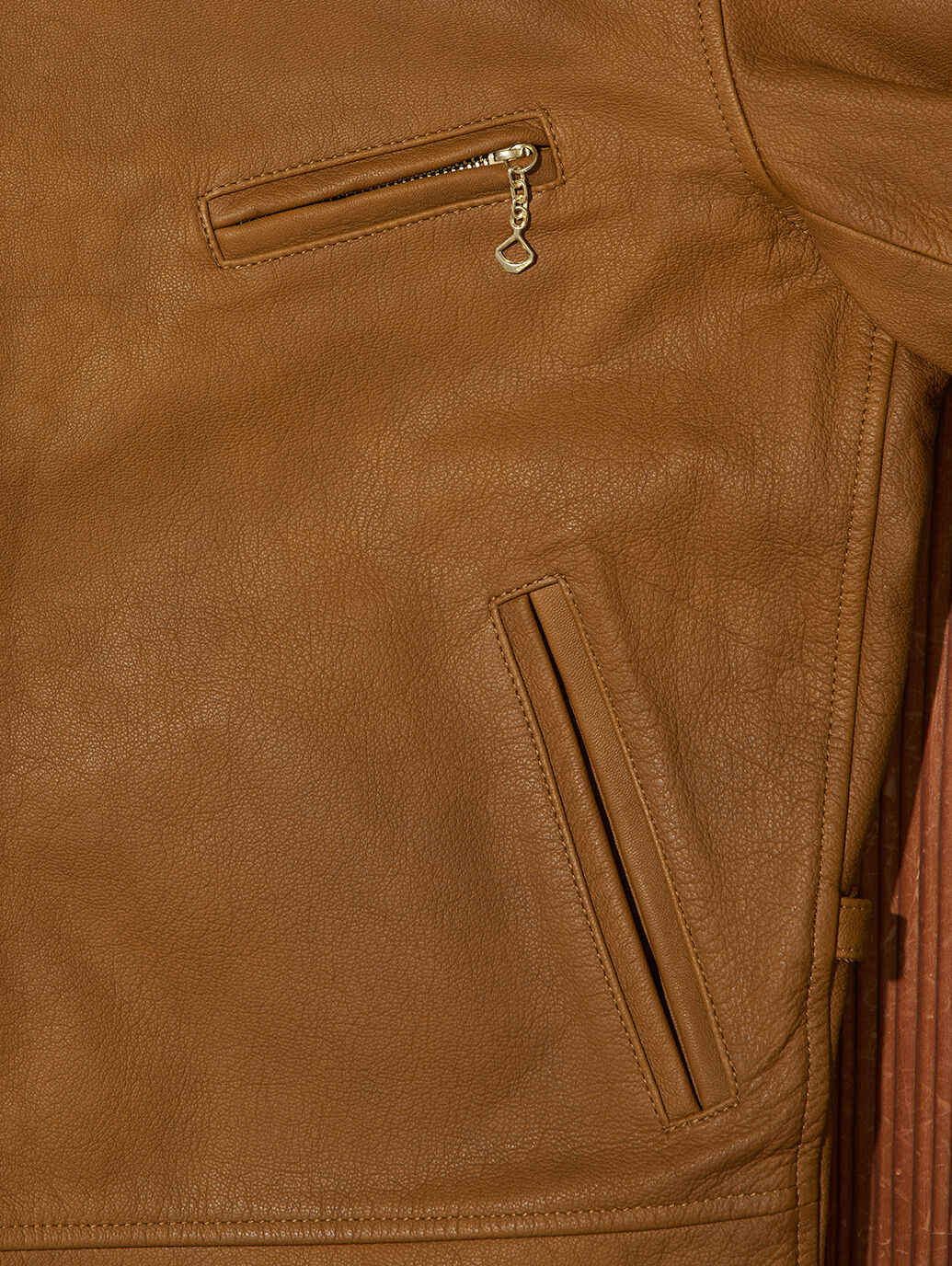 LEVI'S® VINTAGE CLOTHING 1940'S レザージャケット ブラウン CARAMEL