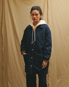 LR QUILTED CHORE JACKET QUILTED RINSE