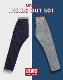 LEVI'S® VINTAGE CLOTHING INSIDE OUT 501®