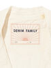 LEVI'S® MADE&CRAFTED® DENIM FAMILY ベースボールシャツ ホワイト RINSE