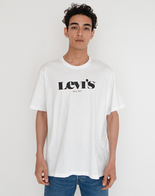 SS RELAXED FIT Tシャツ MV SSNL LOGO 2 WHITE