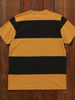 1960's カジュアルストライプTシャツ BLACK GOLD
