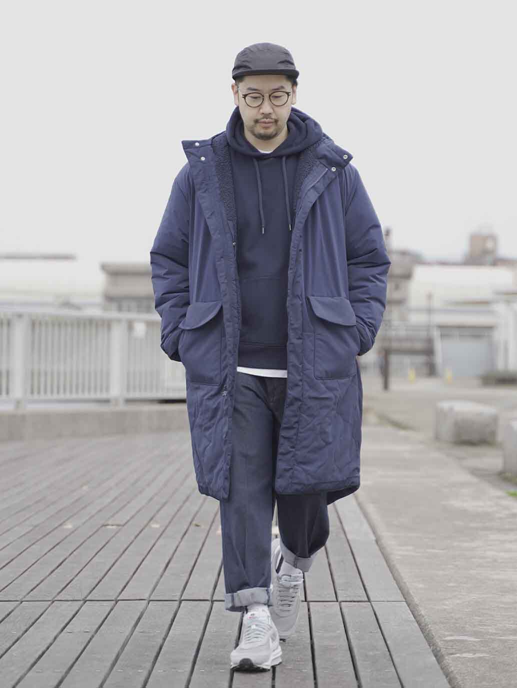 LEVI'S® MADE&CRAFTED®RELAXED HOODIE NAVY BLAZER｜リーバイス® 公式通販