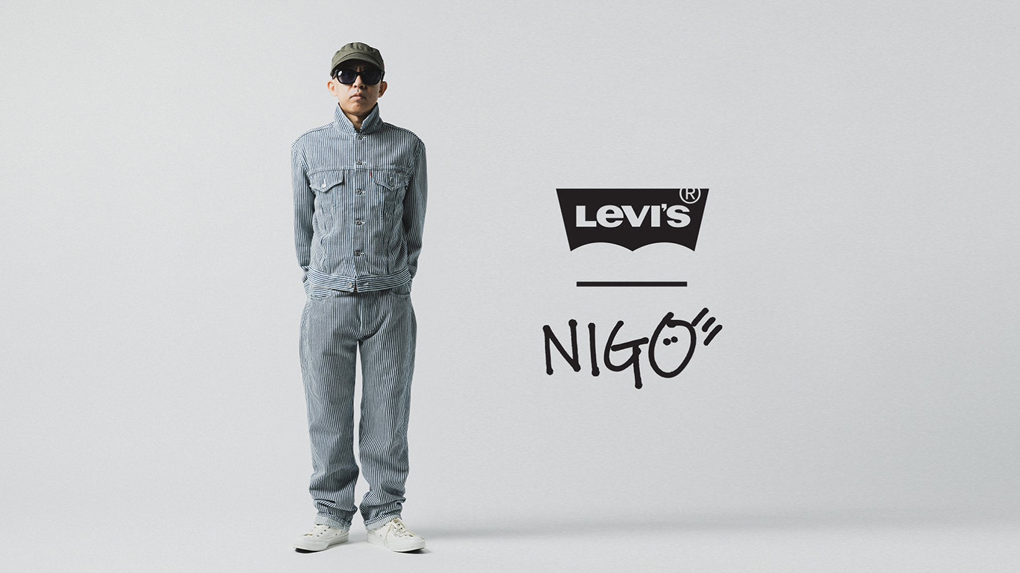 Nigo x Levi's 577XX Hickory Stripe Trucker Jacket Indigo Size XS