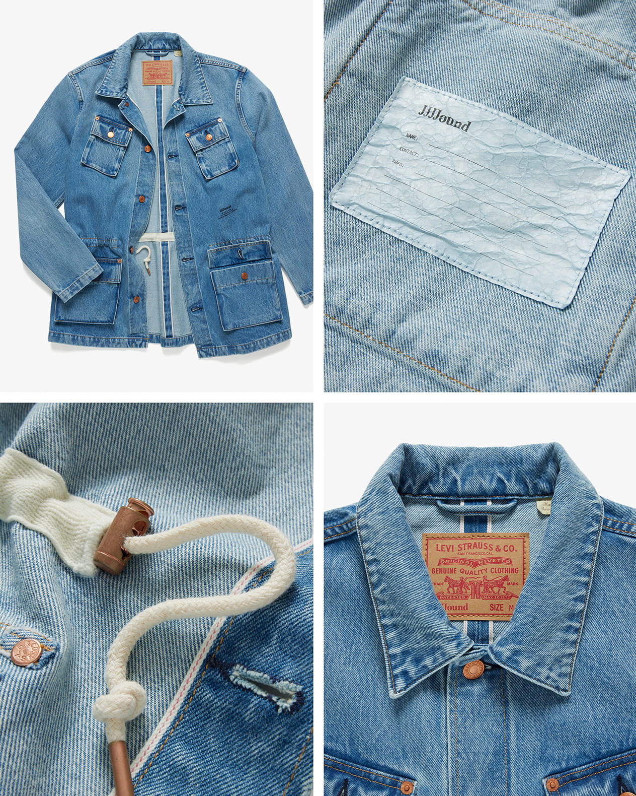 Levi's JJJJound 501 33インチ-