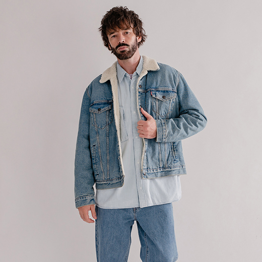 LEVI'S リーバイス シェルパジャケット デニムボアジャケット