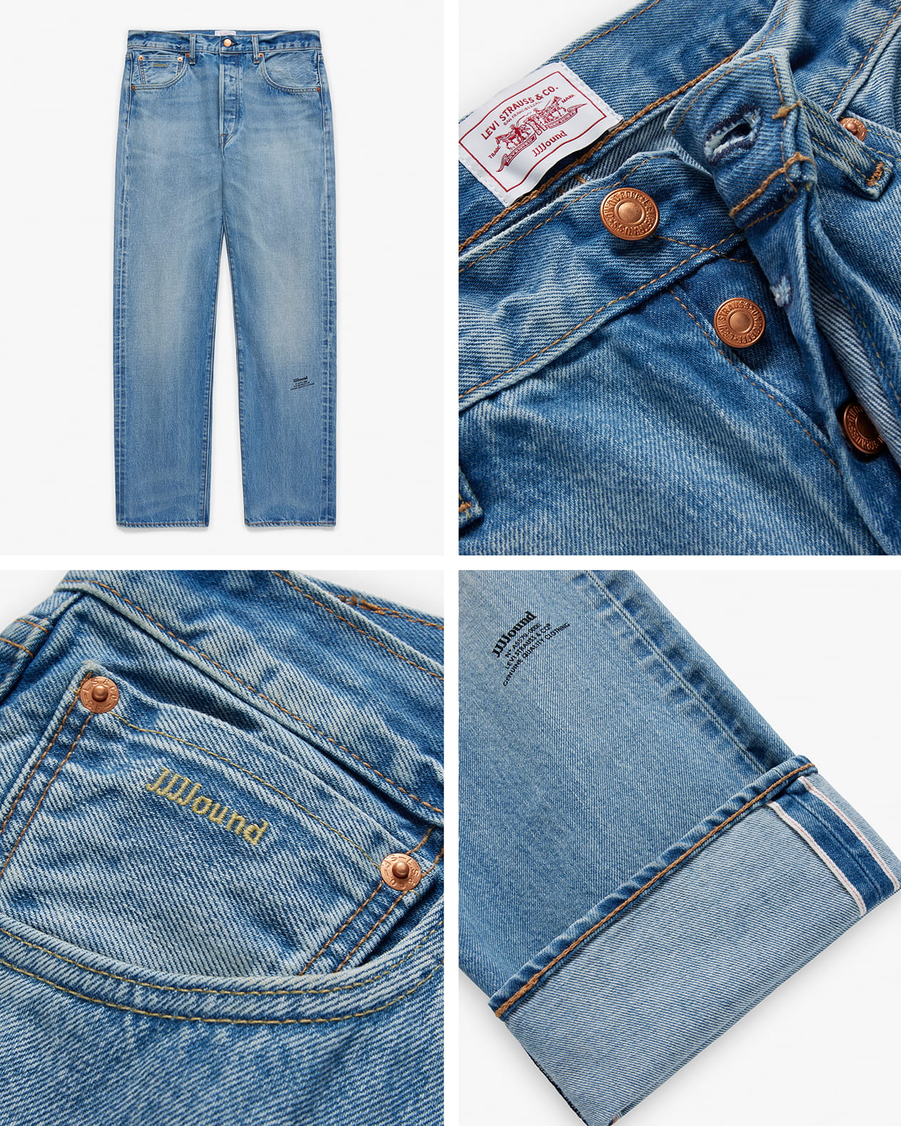 Levi's JJJJound 501 33インチ-