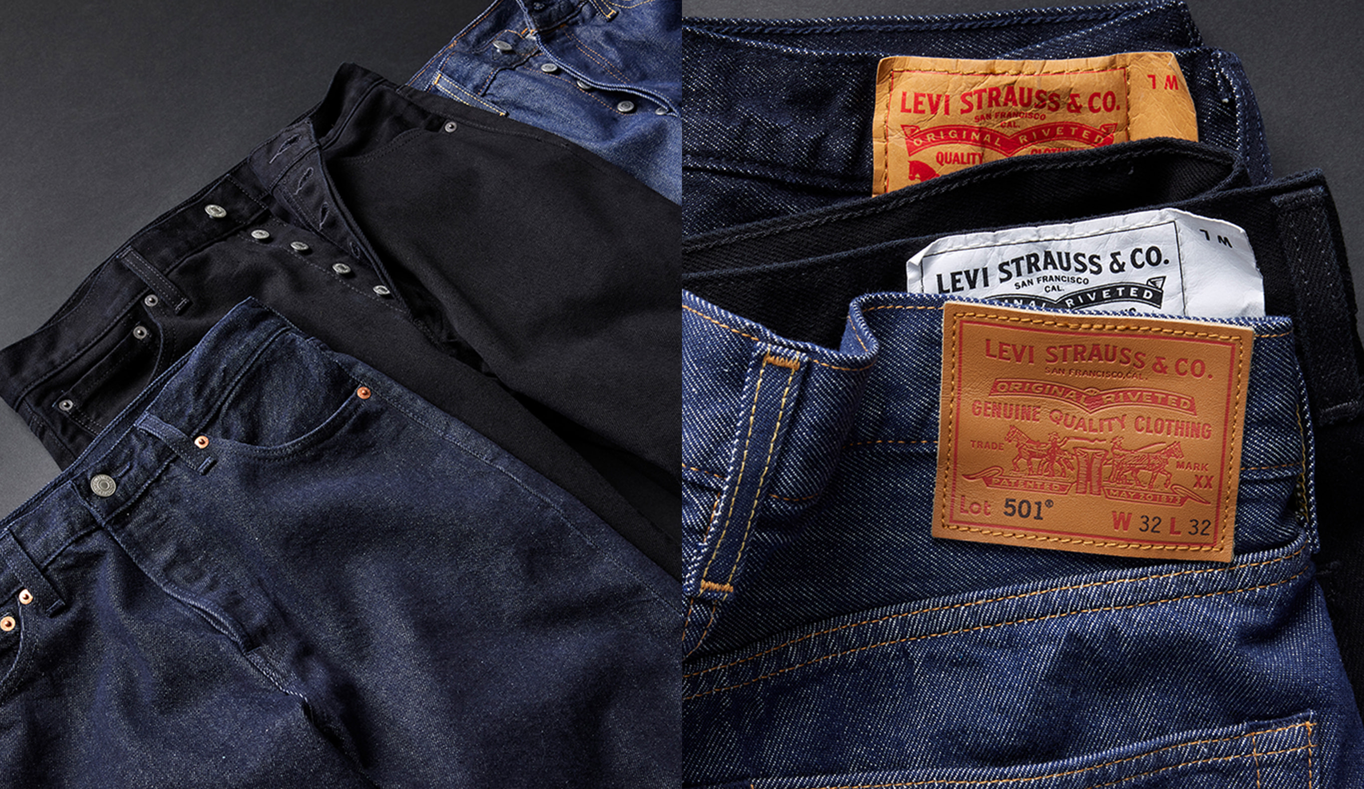 28inch LEVI'S x END. 150周年記念限定ジーンズ インディゴデニム/ジーンズ