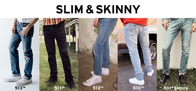 difference between levi's 510 and 512