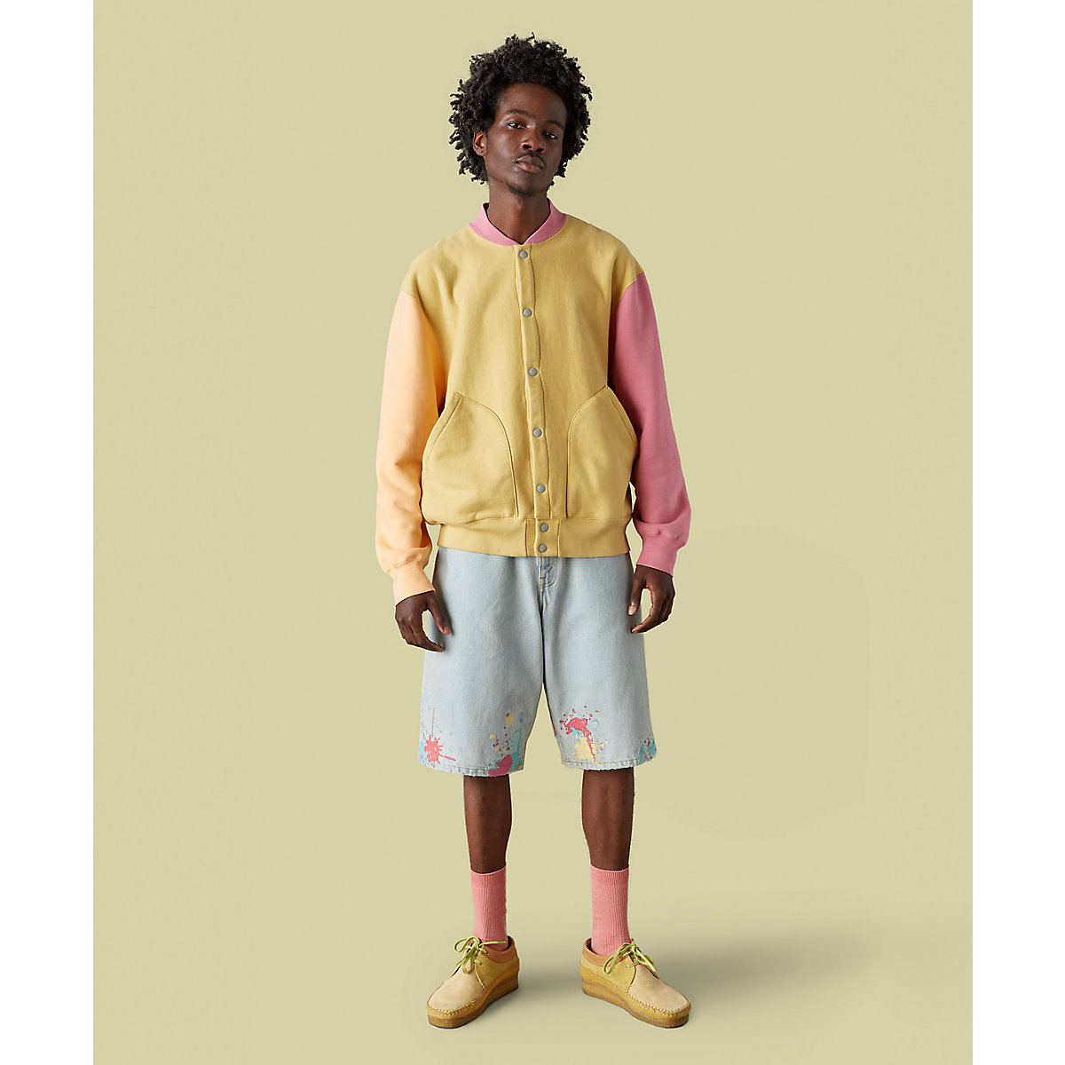 Levi’s® Vintage Clothing x Clarks Originals® Weaver Yellow Combination