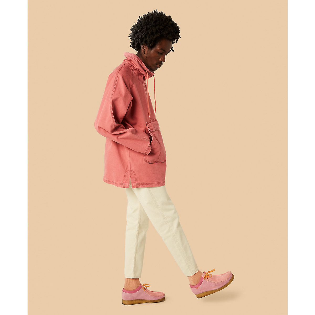 Levi's® Vintage Clothing x Clarks Originals®Wallabee Pink  Combination｜リーバイス® 公式通販