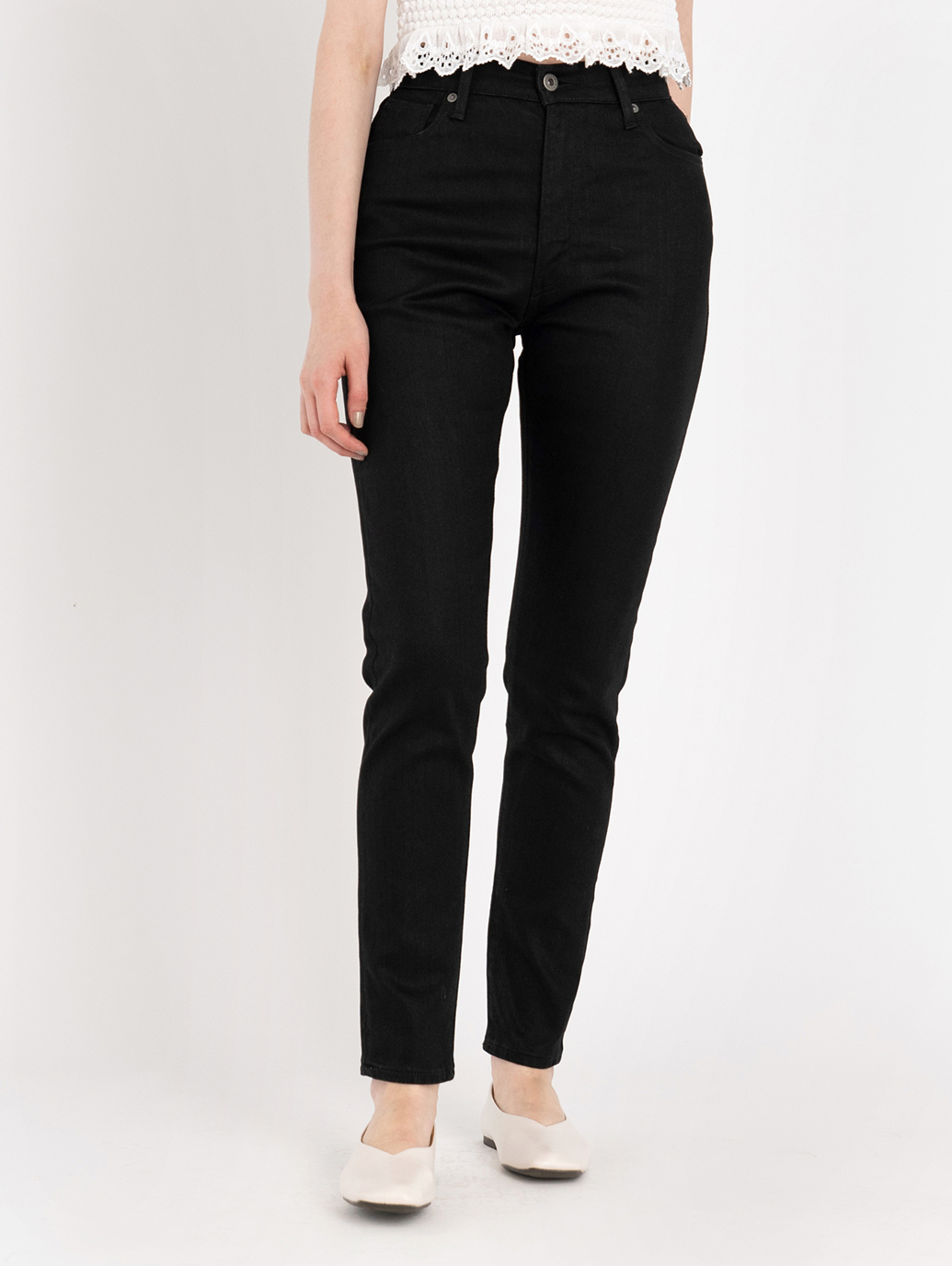 LEVI'S® MADE&CRAFTED®HIGHRISE SLIM STAY BLACK