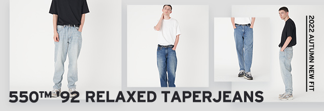 550™ 92 RELAXED TAPER JEANS(550 リラックステーパードジーンズ ...